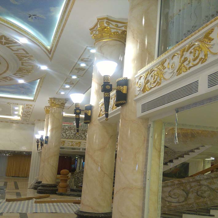 đá hoa cương cột