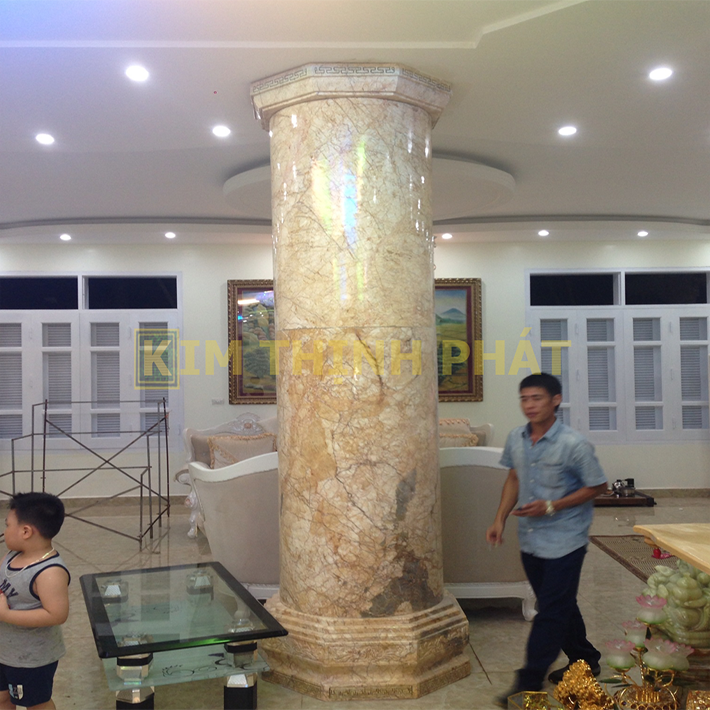 đá hoa cương cột