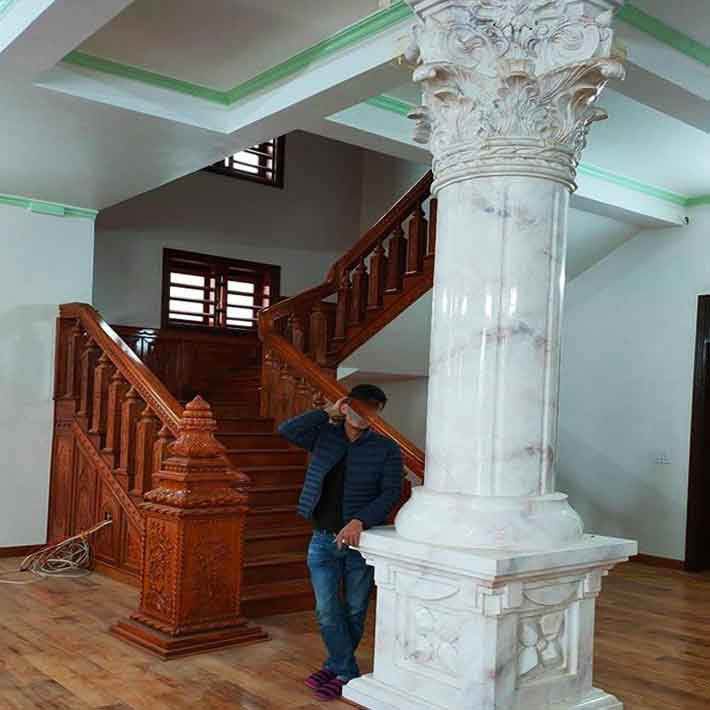 đá hoa cương cột