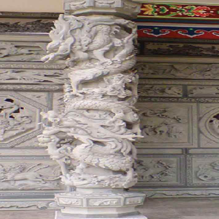 đá hoa cương cột