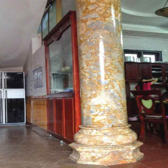 đá hoa cương cột