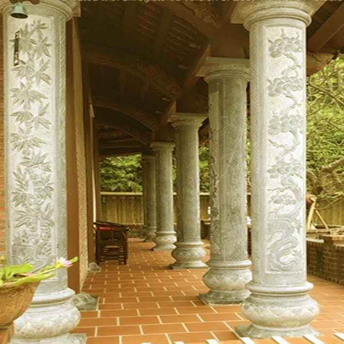 đá hoa cương cột