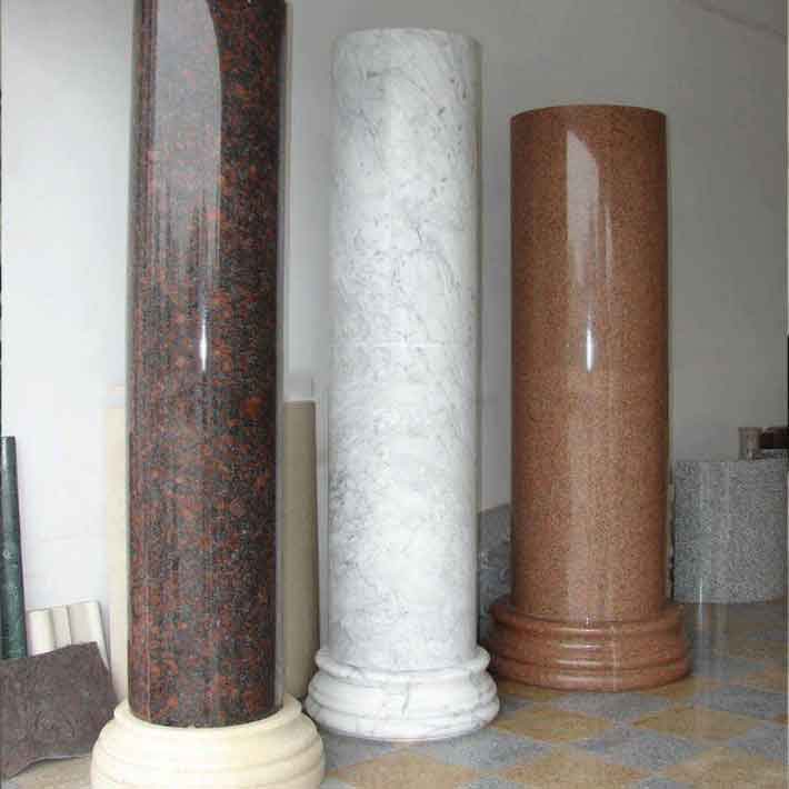 đá hoa cương cột