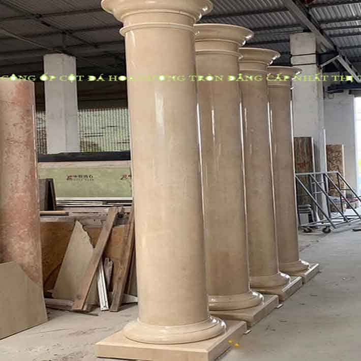 đá hoa cương cột