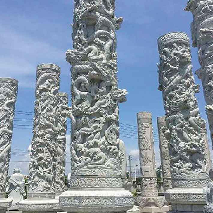 đá hoa cương cột