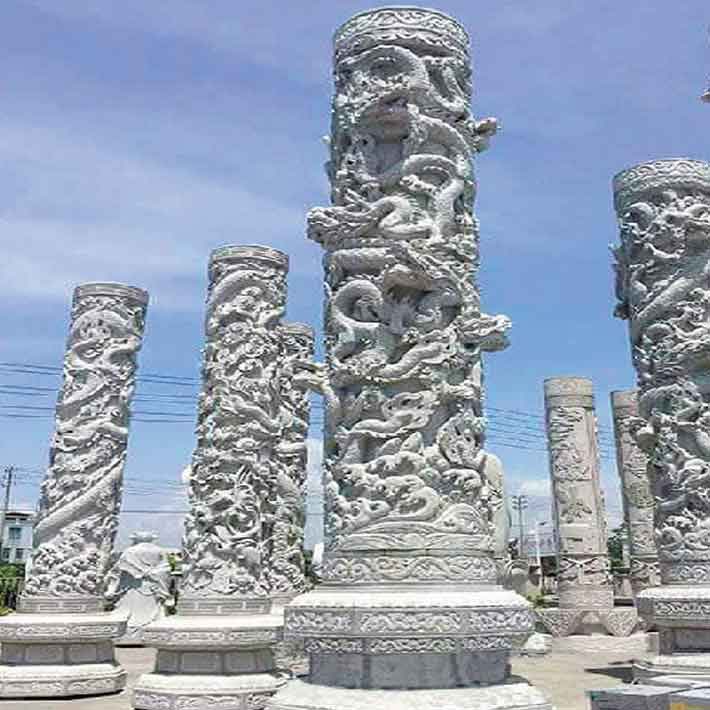 đá hoa cương cột
