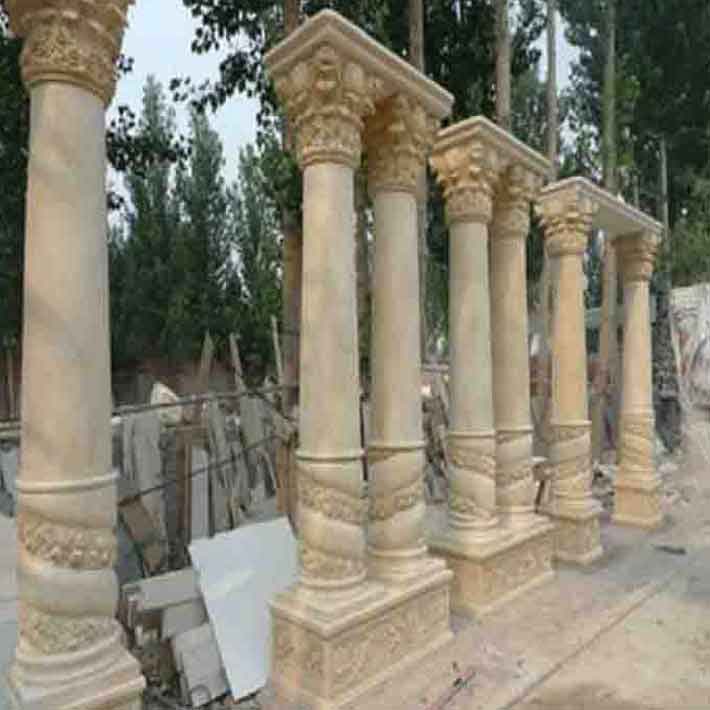 đá hoa cương cột