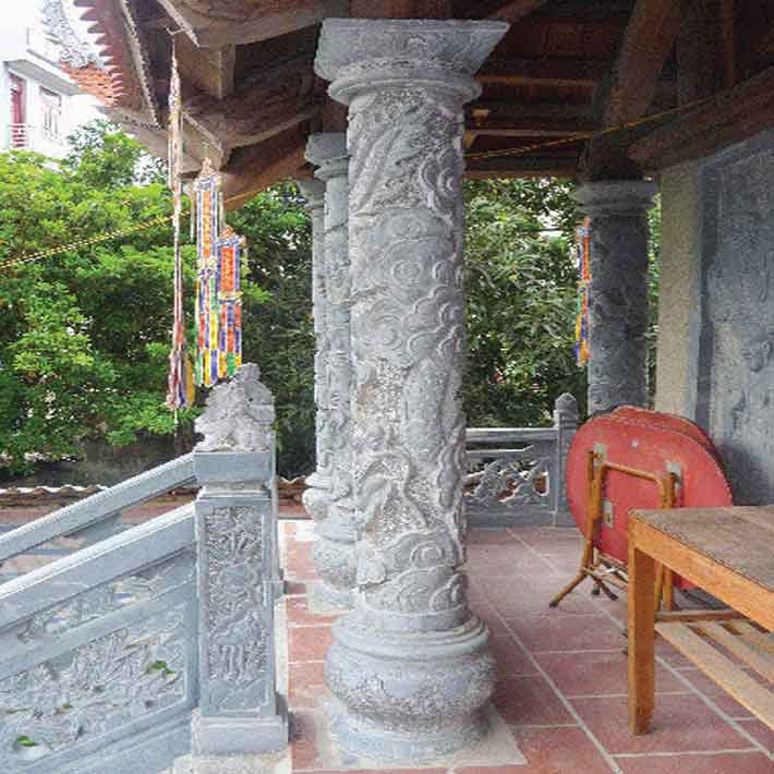 đá hoa cương cột
