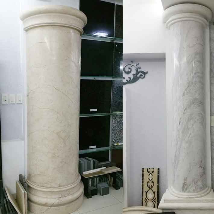 đá hoa cương cột