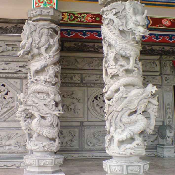 đá hoa cương cột