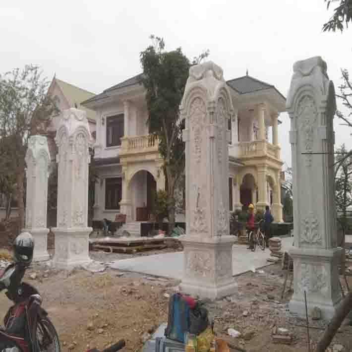 đá hoa cương cột