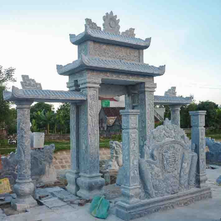 đá hoa cương cột