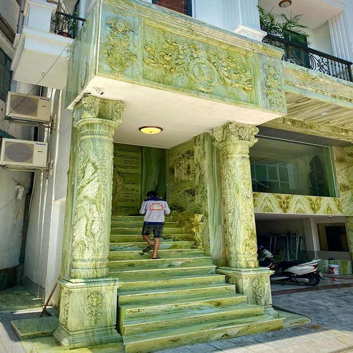 đá hoa cương cột