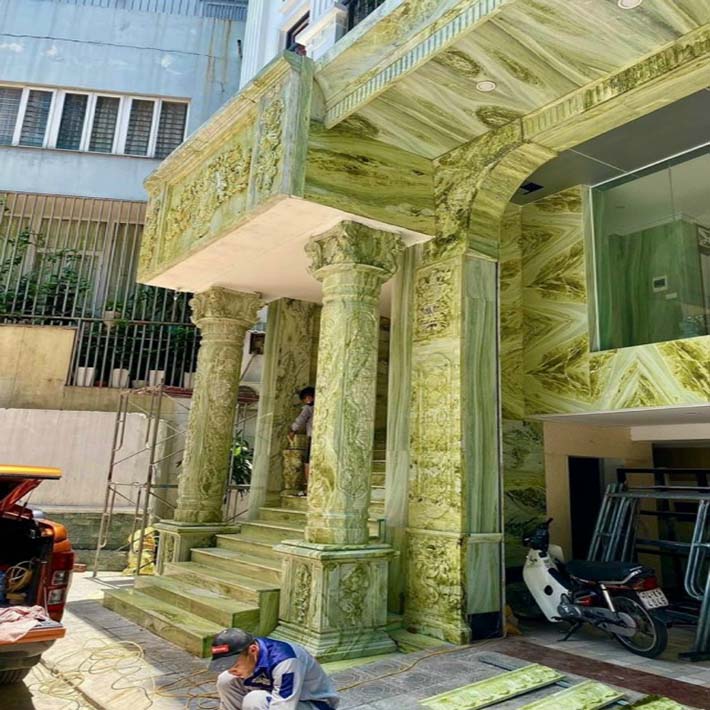 đá hoa cương cột