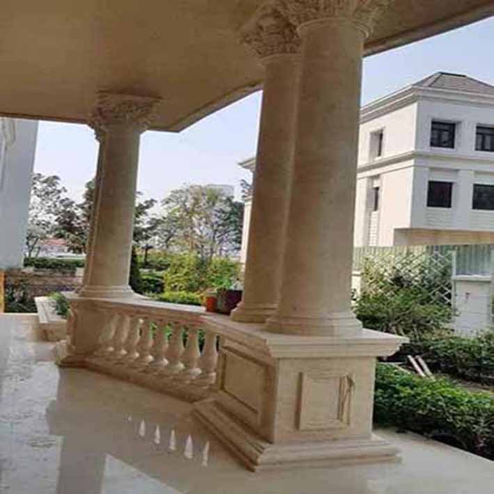 đá hoa cương cột