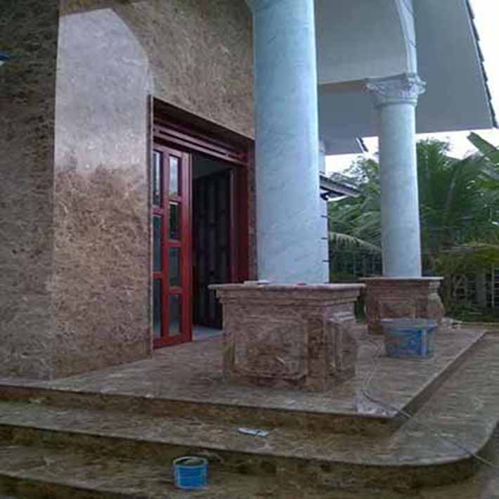đá hoa cương cột