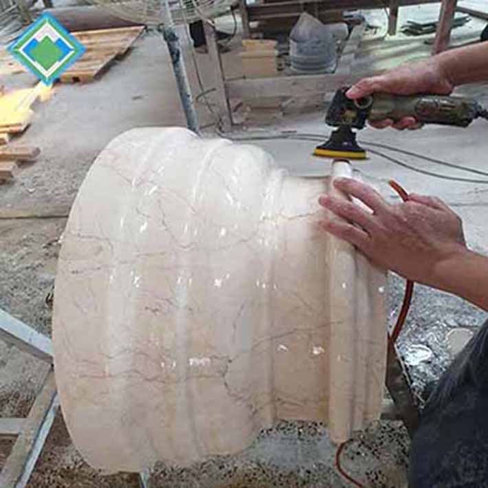 đá hoa cương cột