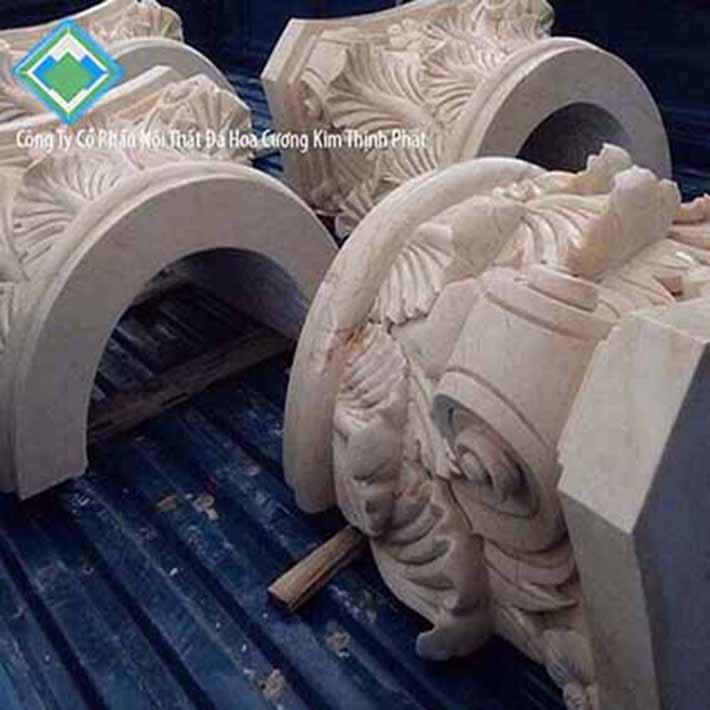 đá hoa cương cột