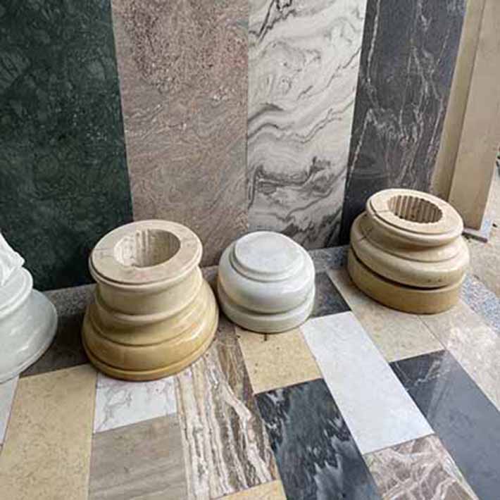 đá hoa cương cột