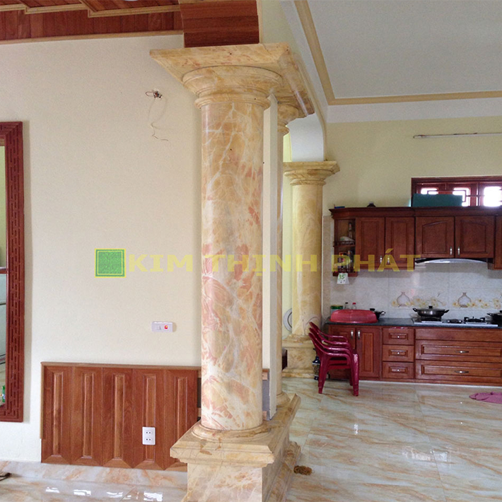 cột vuông đá hoa cương