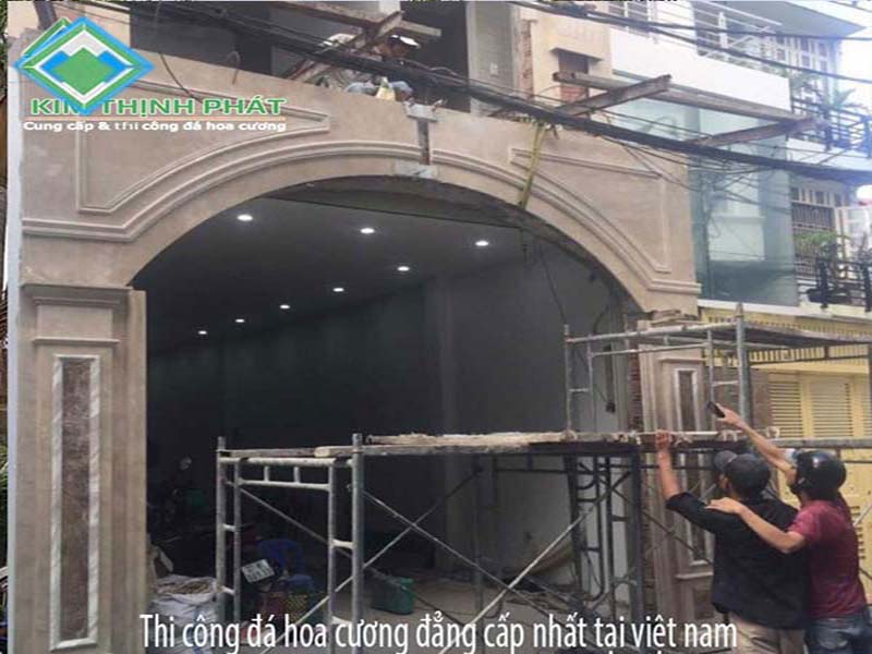 Đá hoa cương cream nova block