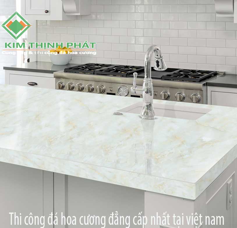 đá hoa cương làm bếp