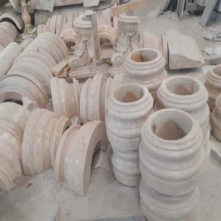 Đá hoa cương ốp cột tròn và các mẫu đá ốp cột thông dụng hiện nay18
