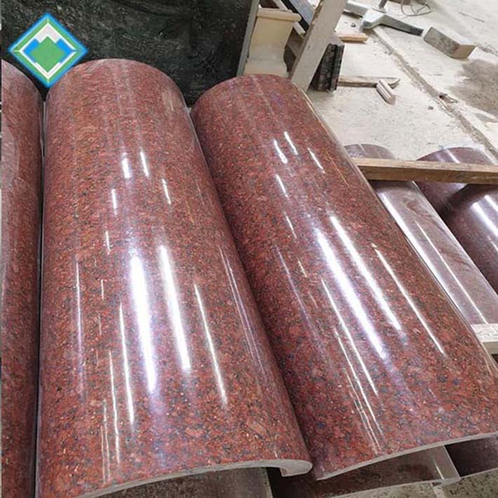 Đá hoa cương ốp cột tròn và các mẫu đá ốp cột thông dụng hiện nay16