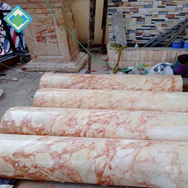 Đá hoa cương ốp cột tròn và các mẫu đá ốp cột thông dụng hiện nay14