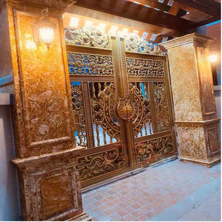 Cột Đá Hoa Cương Cao Cấp 002
