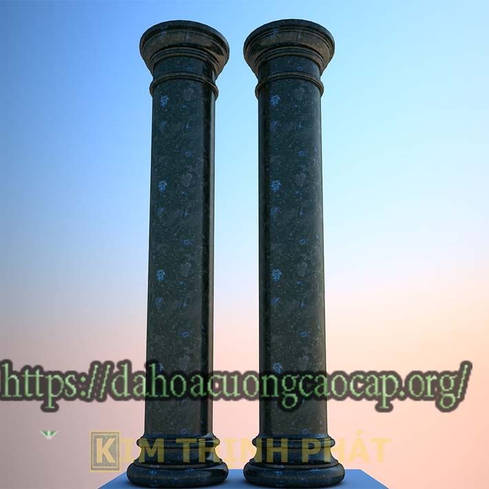 đá hoa cương cột tròn