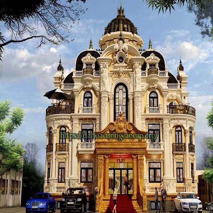 đá hoa cương cột tròn