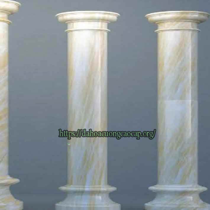 đá hoa cương cột tròn