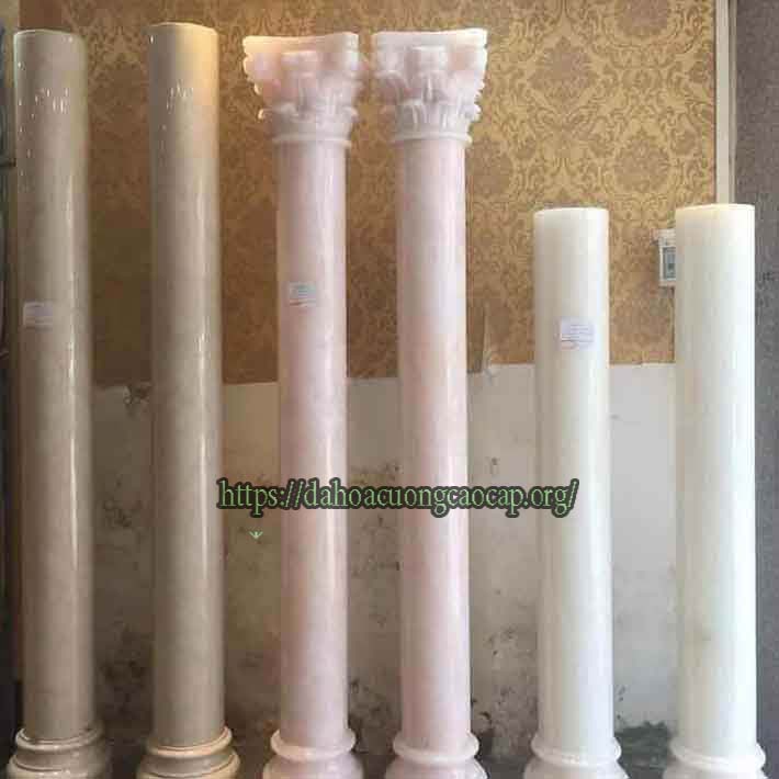 đá hoa cương cột tròn