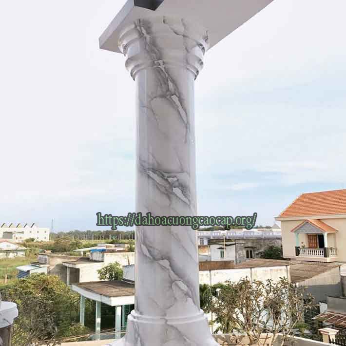 đá hoa cương cột tròn