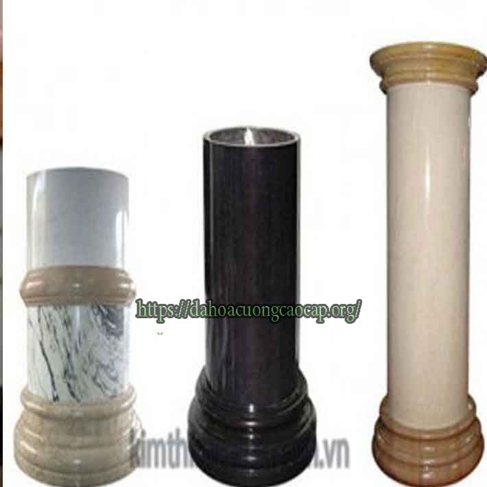 đá hoa cương cột tròn
