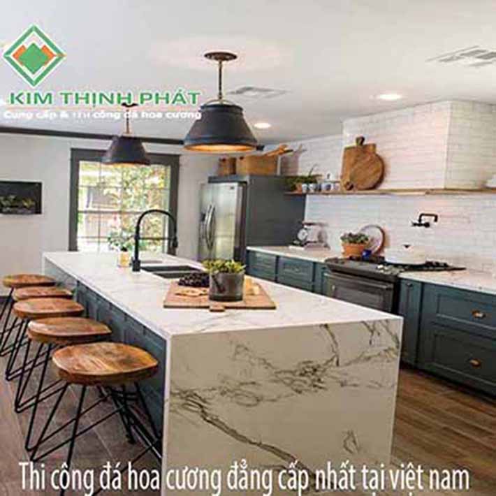 đá hoa cương mặt bếp