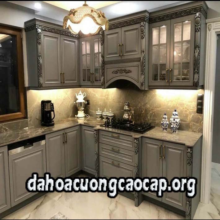 đá hoa cương mặt bếp