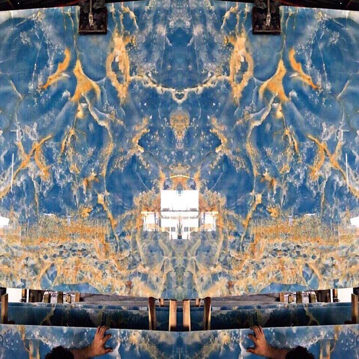 Đá marble xanh