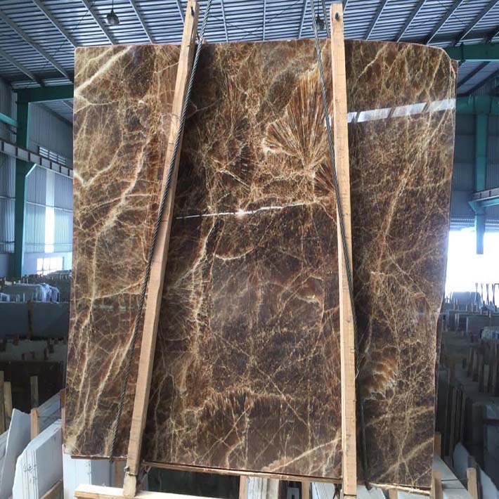 đá nhân tạo nâu