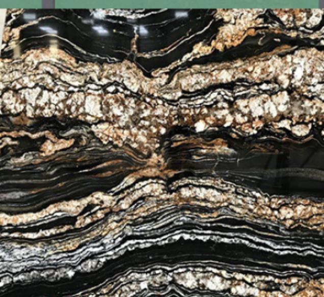 Đá granite nero volcano
