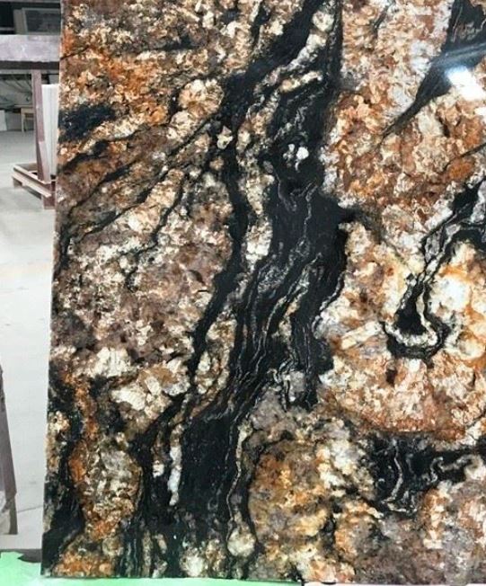 Đá granite nero volcano