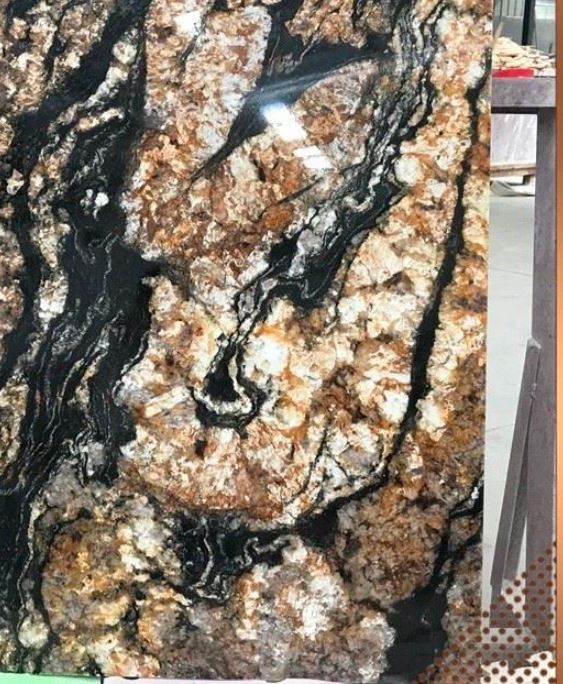 Đá granite nero volcano