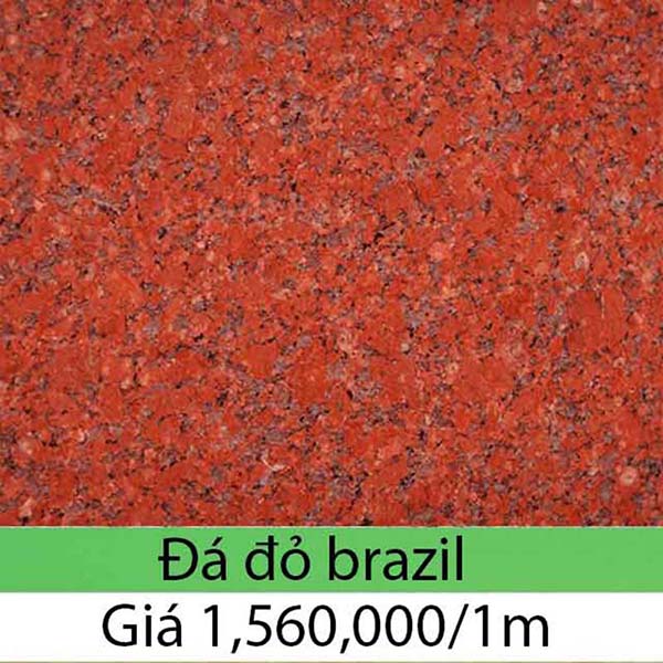 Giá đá hoa cương đỏ 2023