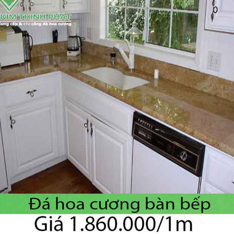 Giá đá hoa cương lát bếp 2023