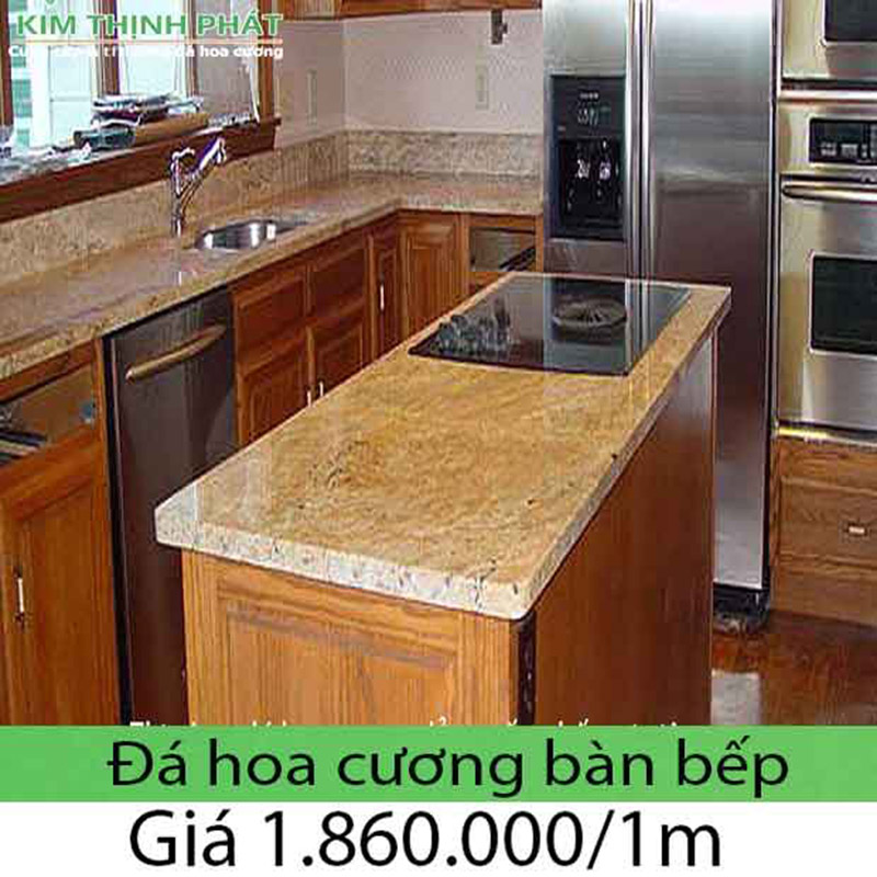 Giá đá hoa cương lát bếp 2023