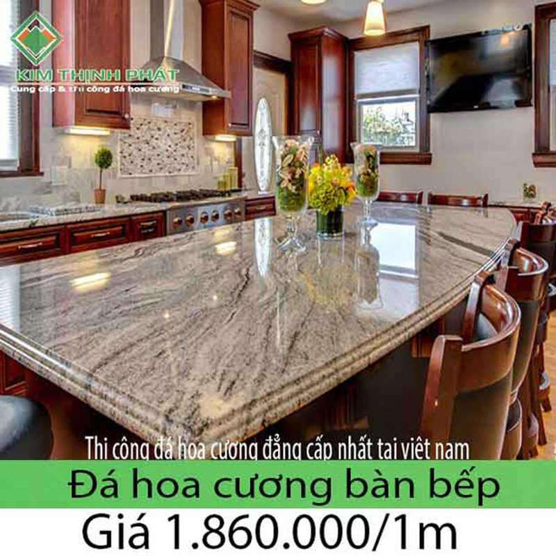 Giá đá hoa cương lát bếp 2023