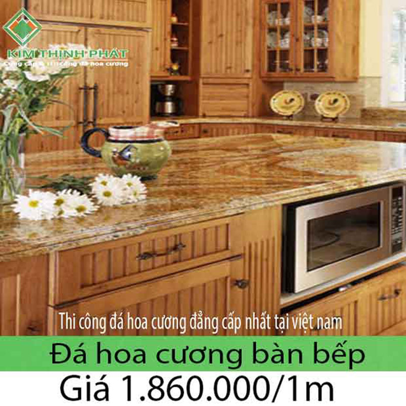 Giá đá hoa cương lát bếp 2023