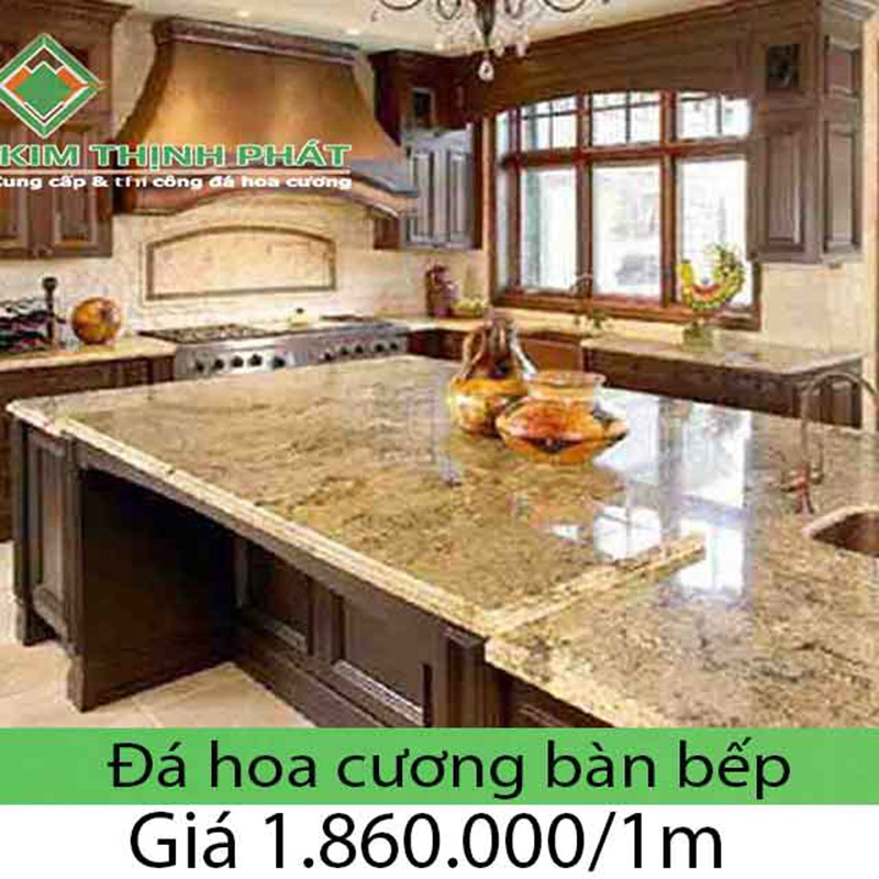 Giá đá hoa cương lát bếp 2023