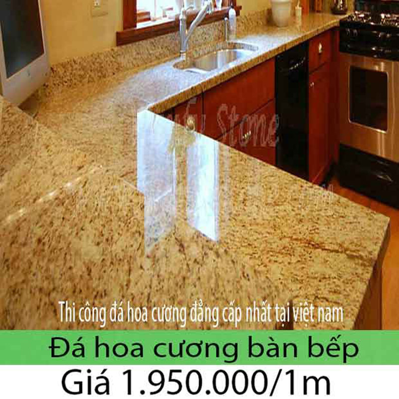 Giá đá hoa cương lát bếp 2023